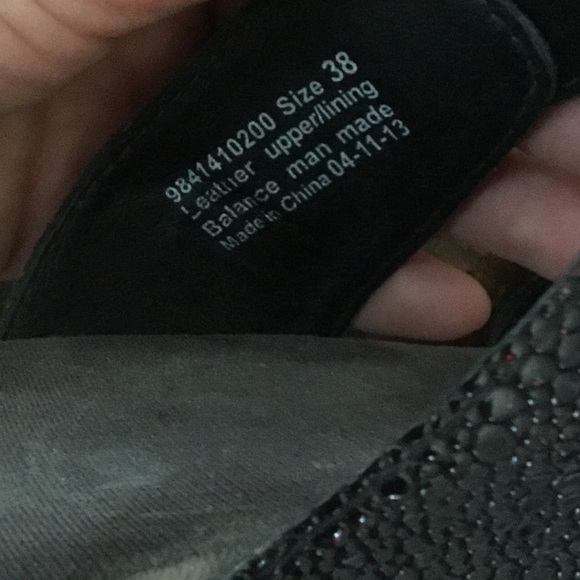 DANSKO Sophie Iridescent Shimmer Buckle Clogs Size 38 - Picture 8 of 8